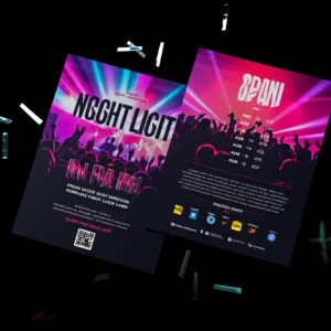 Single-Sided Event Flyers — Make Your Event Hard to Ignore