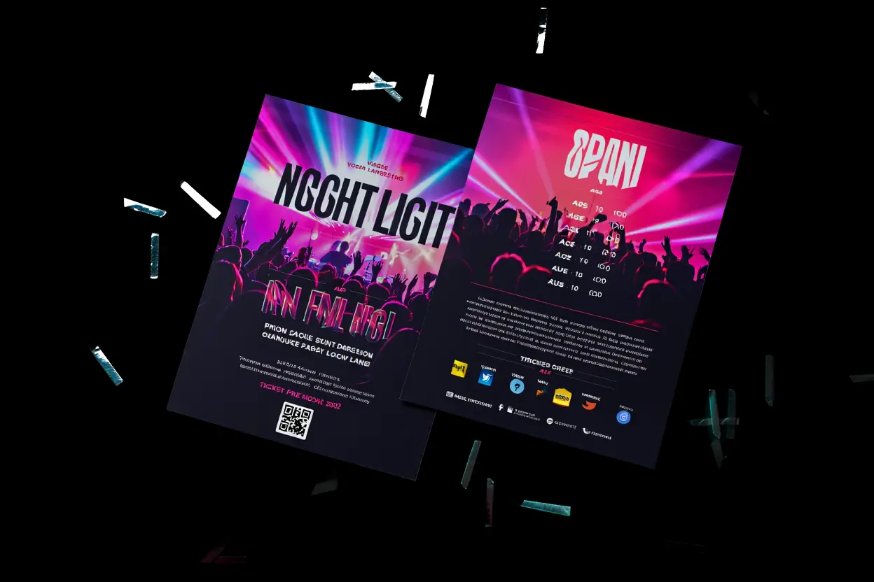 Single-Sided Event Flyers — Make Your Event Hard to Ignore
