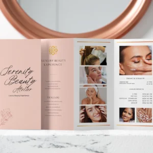 Beauty Salon Brochure Printing