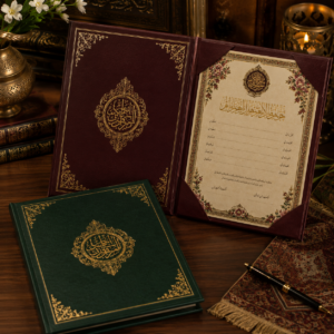 Hardcover Presentation Nikkah Folders Printing