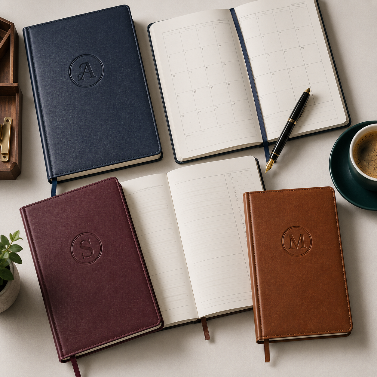 Personalized planner diaries