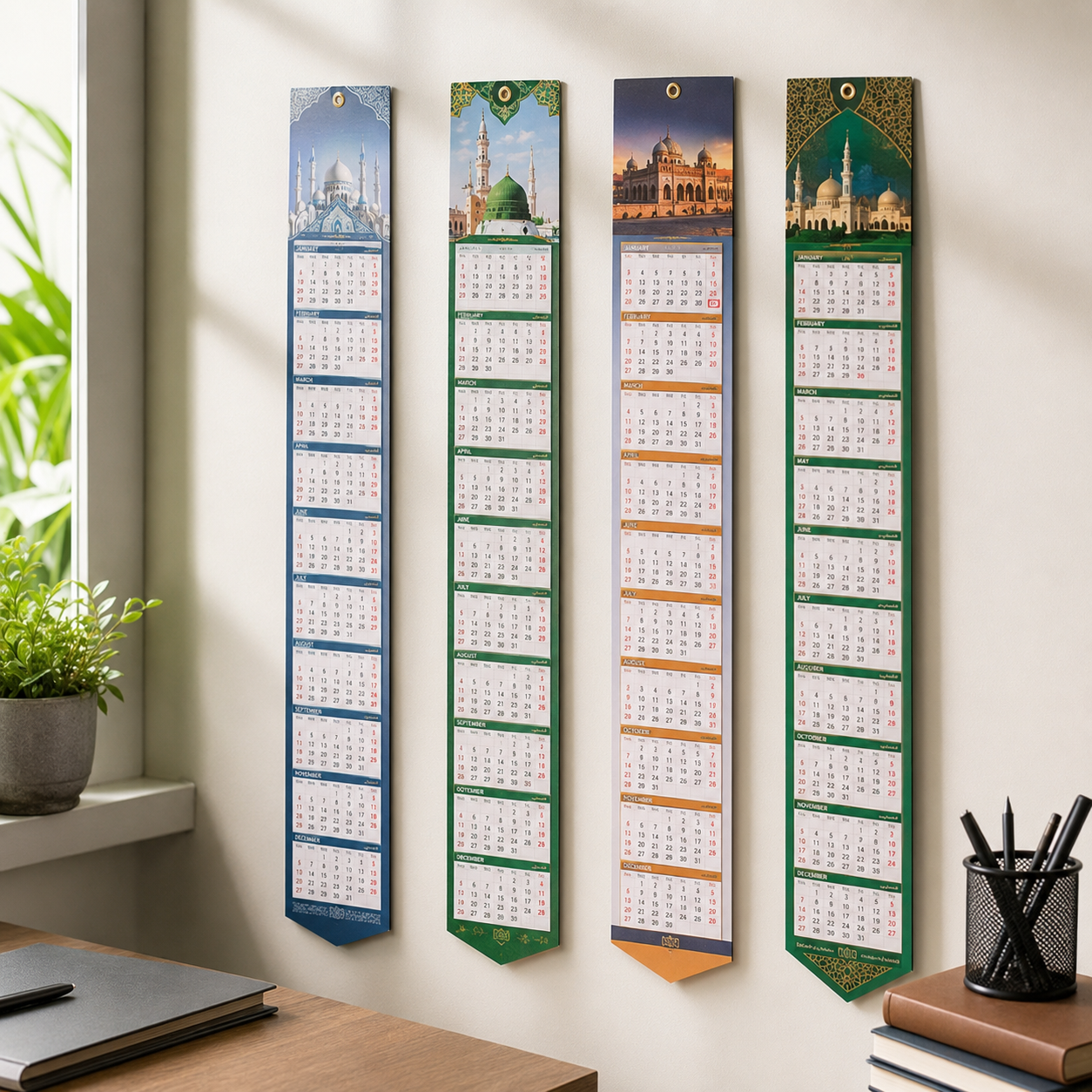 Wall calendars