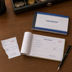 Cash receipt books