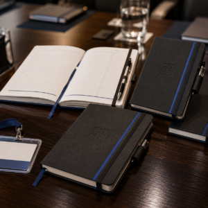Conference or seminar notebooks
