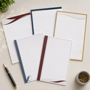 Colored or bordered designs