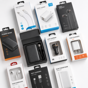Electronics accessory packaging