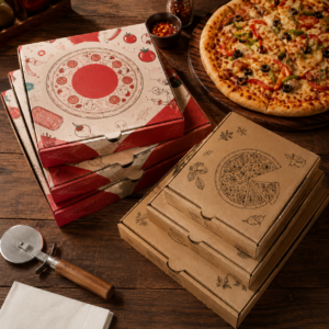 Pizza Boxes Printing and Manufacturing