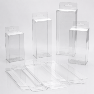 Foldable acetate boxes