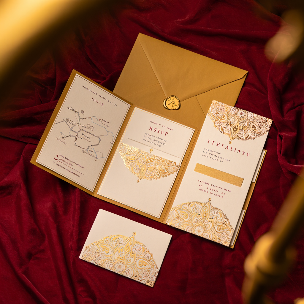 card sets with custom monograms