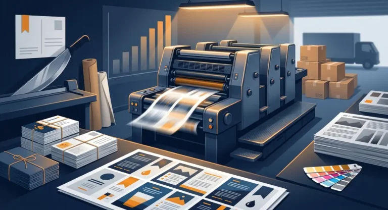 How Bulk Printing Reduces Your Cost Per Unit Explained Simply